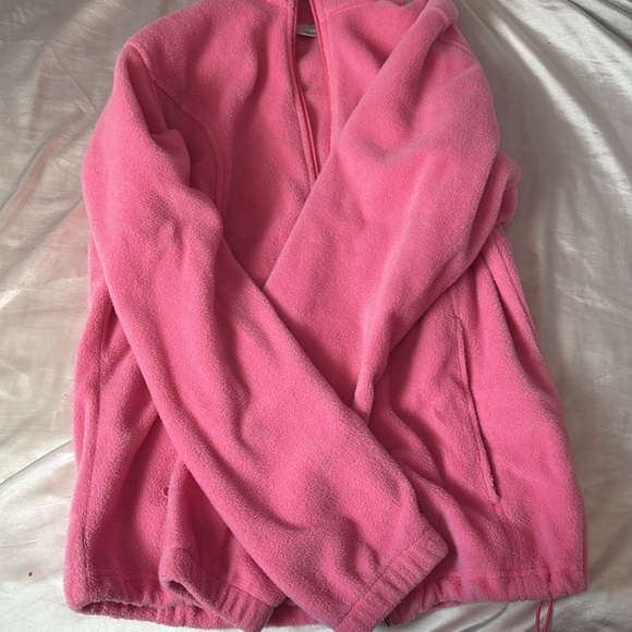 Columbia Women's Pink Fleece Jacket - Picture 2 of 5